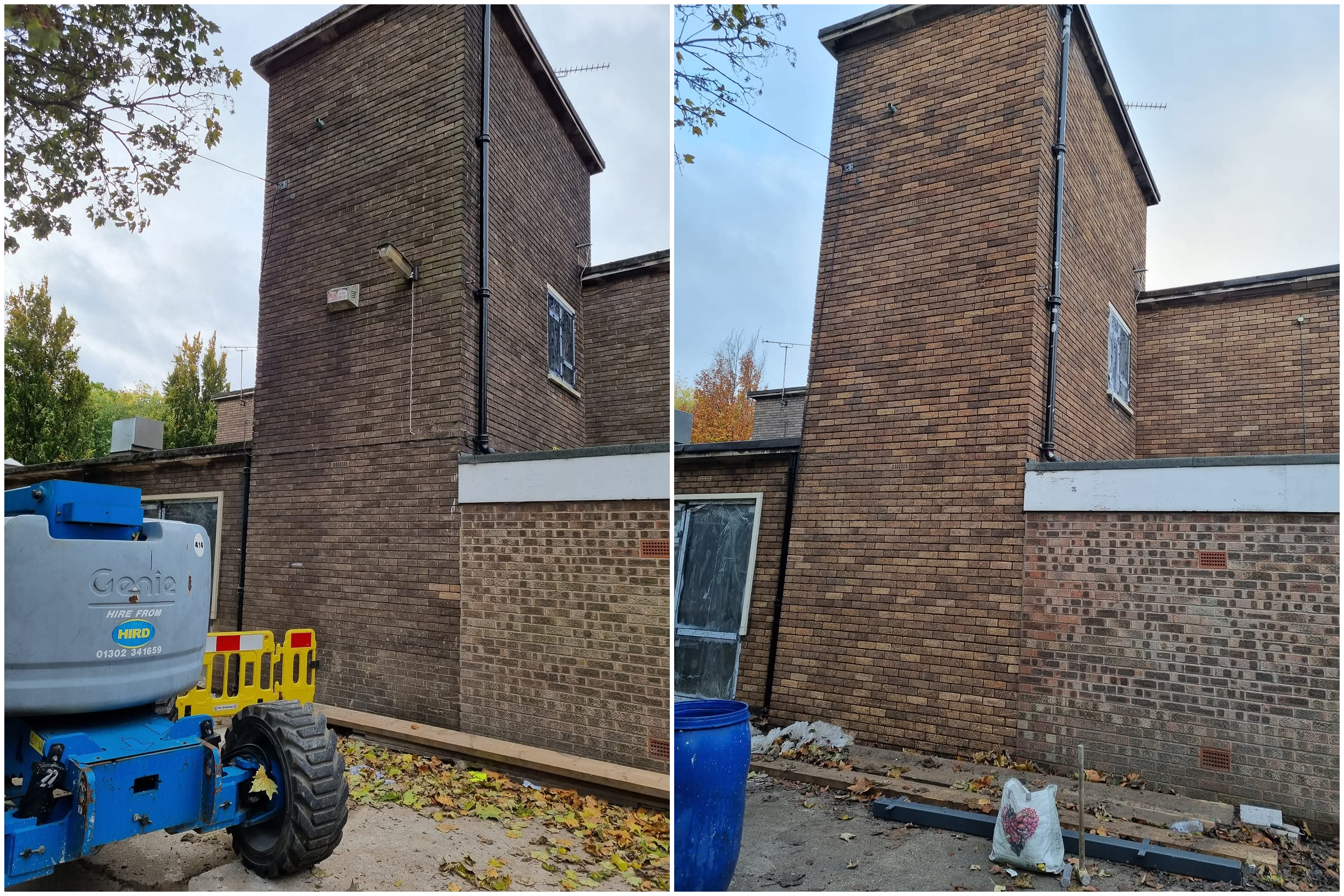 Professional Graffiti Removal in Doncaster by DHP Jet Services 4