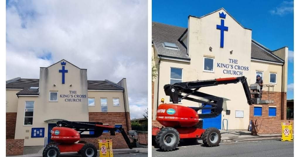 Professional Graffiti Removal in Doncaster by DHP Jet Services 2